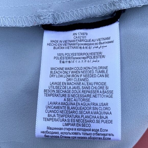 BCBGMaxAzaria Haley Navy/Light Blue/Coral/White Colorblock Dress. Size 0. NWT - Picture 7 of 7